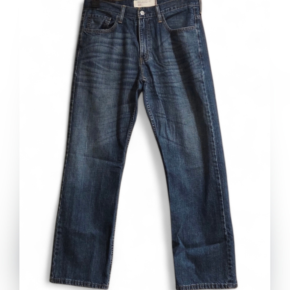 Levi's Dark Indigo Straight Jeans